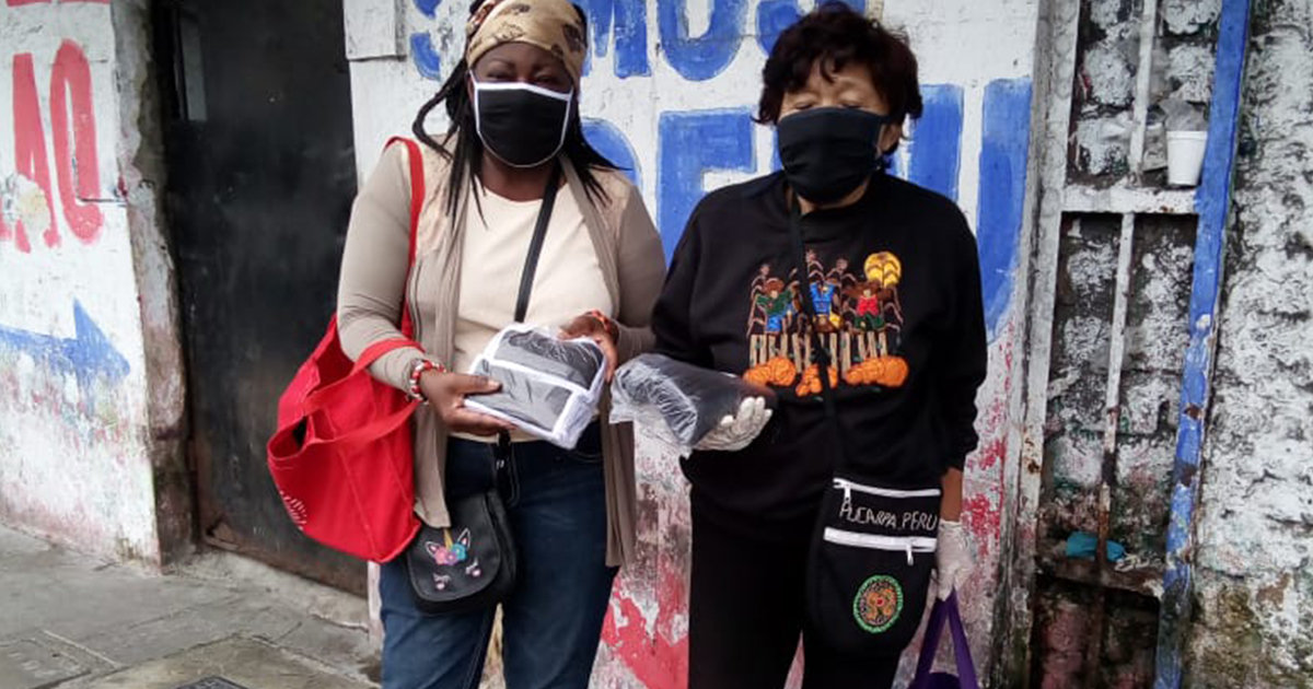 In Lima, Afro-Peruvian youth mobilize to provide coronavirus relief ...