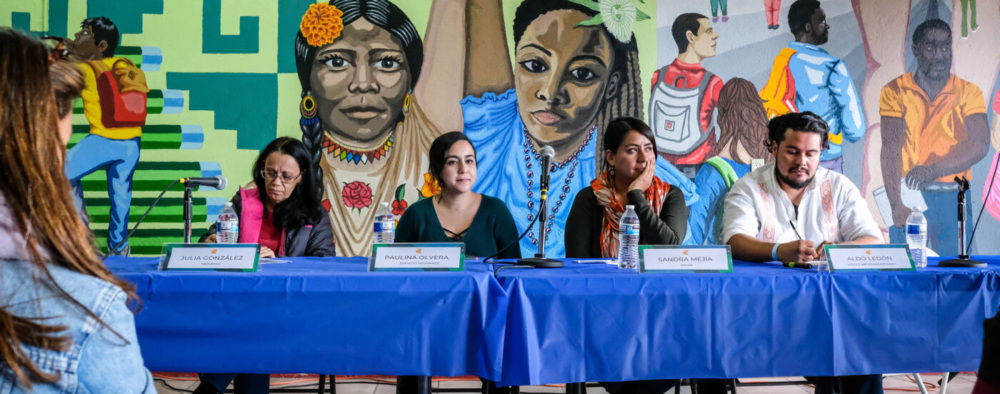 GFC partners participating in a convening in Tijuana