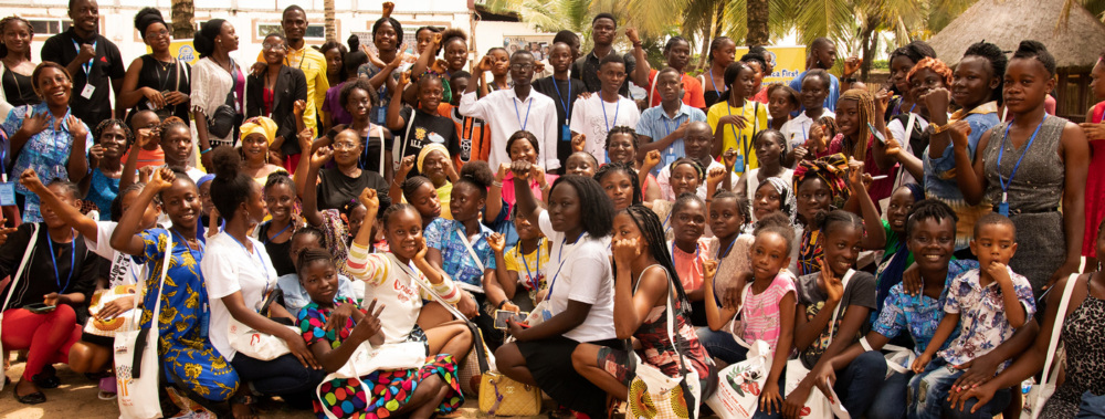 Participants in the West Africa Adolescent Girls summit