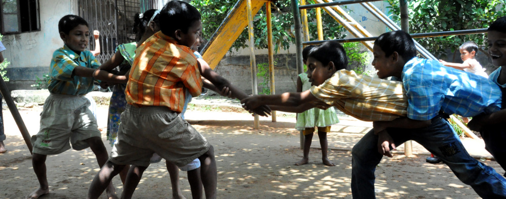 Children playing in Bangladesh