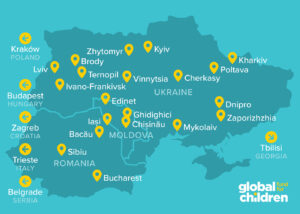Ukraine partners map updated October 2022