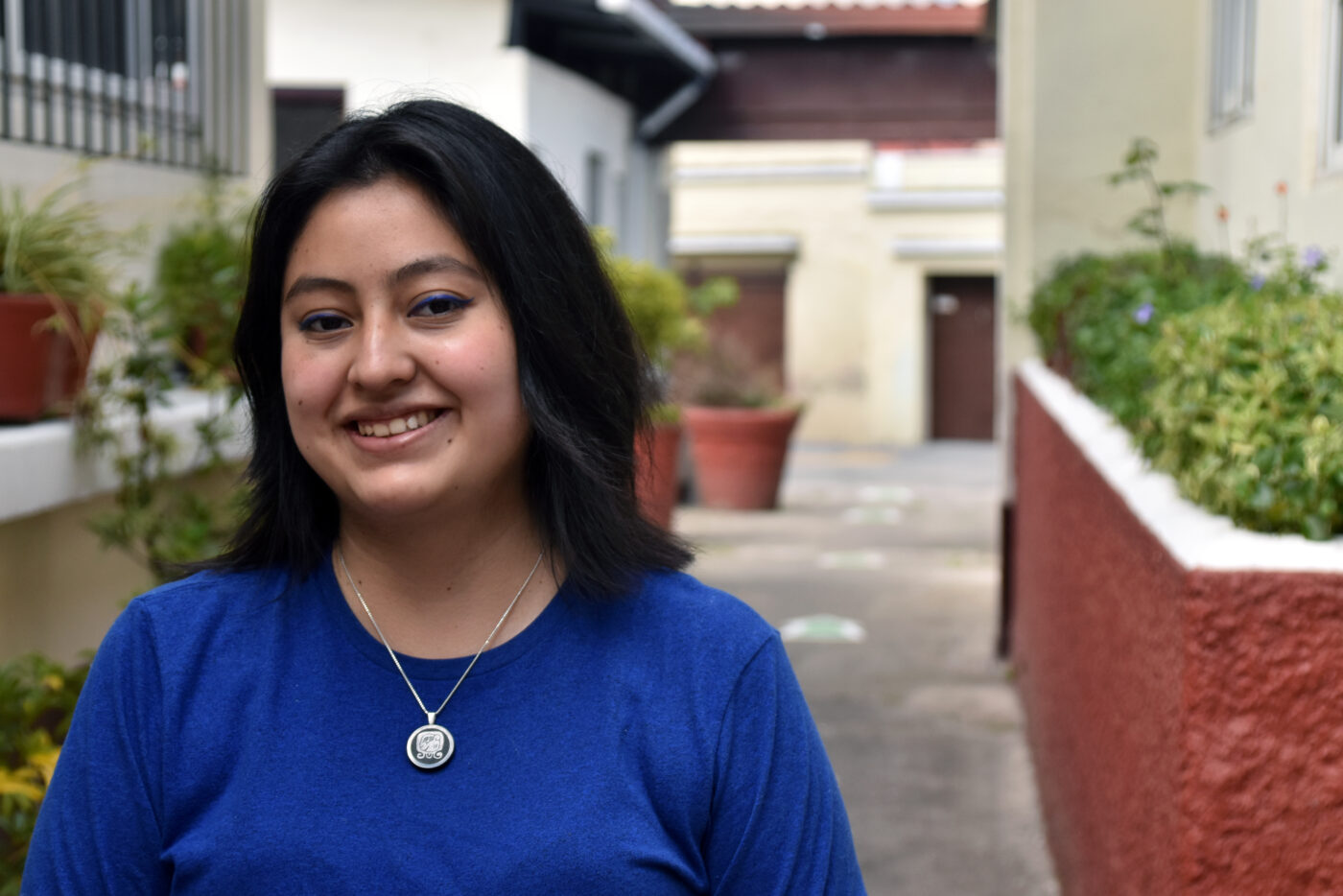 Portrait photo of Alejandra.