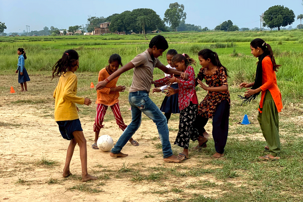 Children playing 