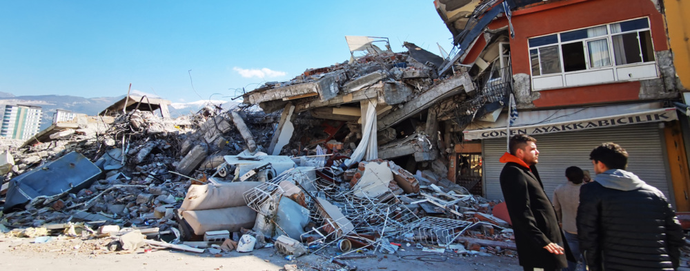 Buildings destroyed by the 2023 earthquakes in Turkiye