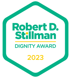 2023 Dignity Award badge