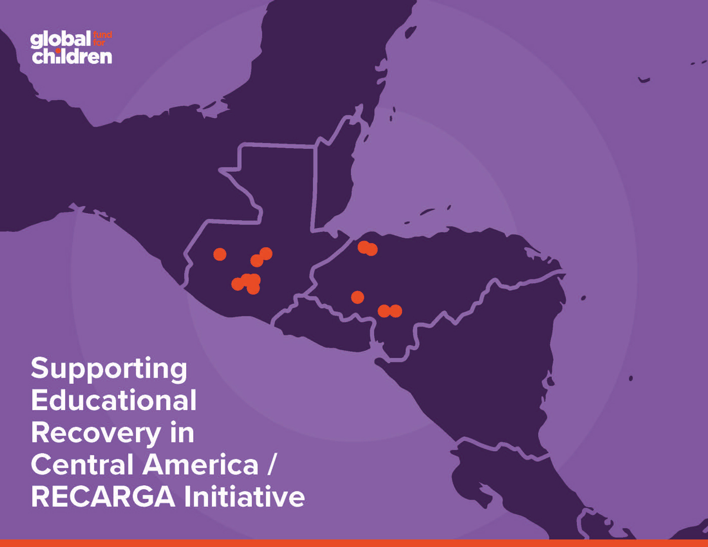 RECARGA initiative partners on map