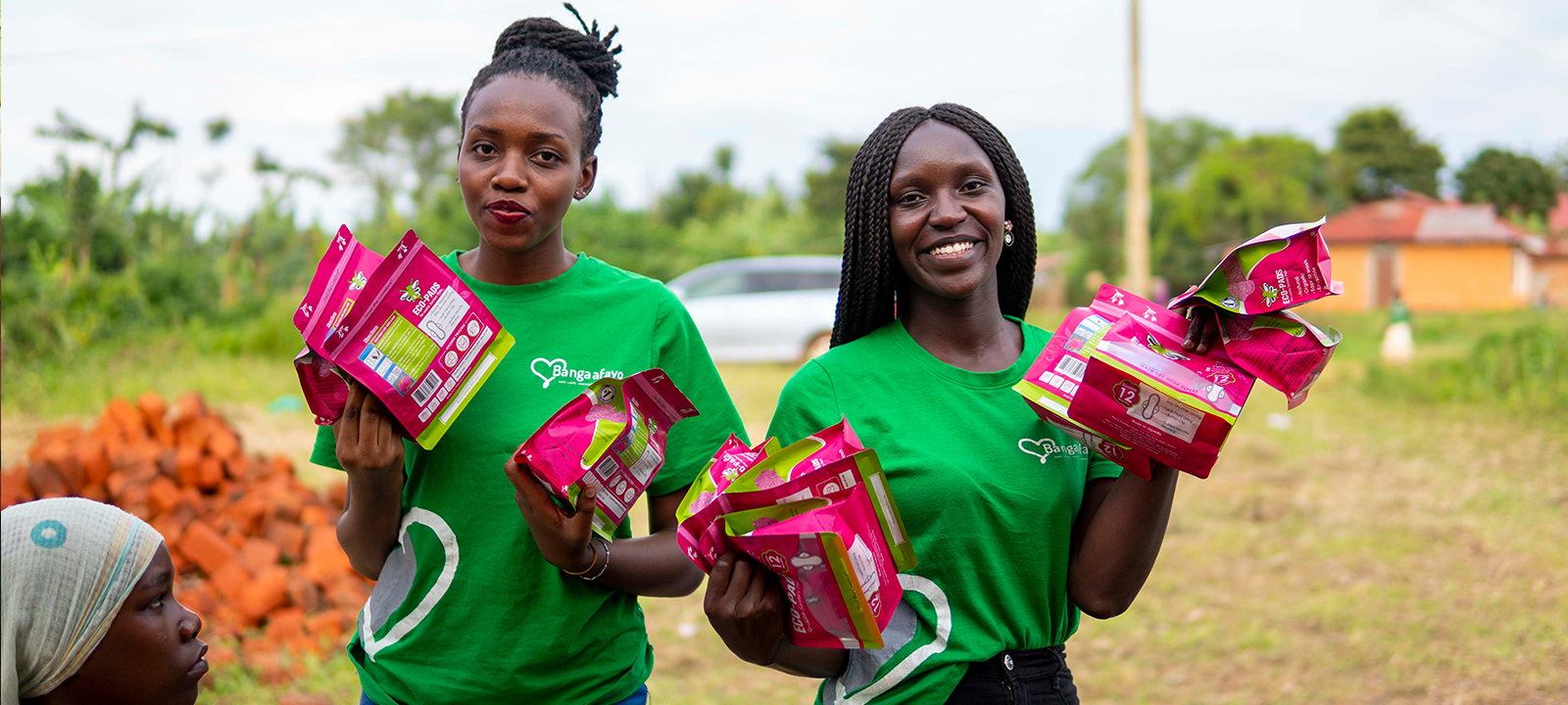 Community-based partners providing supplies to their community.