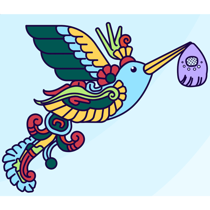 Portada del manual de masculinidades sanas con un colibrí en colores vivos.